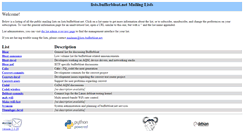 Desktop Screenshot of lists.bufferbloat.net